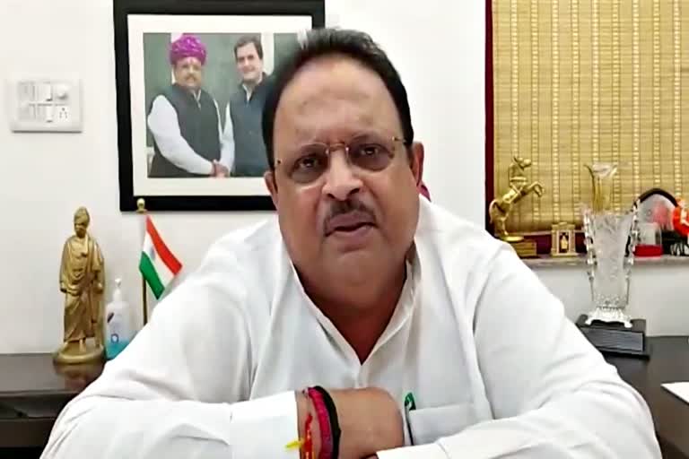 Facility related to Corona in Rajasthan,  Minister Raghu Sharma