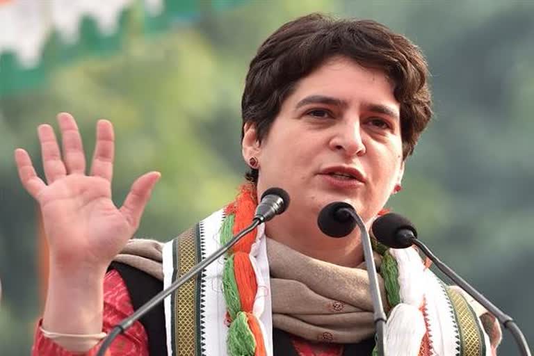 priyanka gandhi wrote a letter to cm yogi