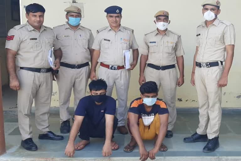 Gannaur police arrested two more accused in robbery case