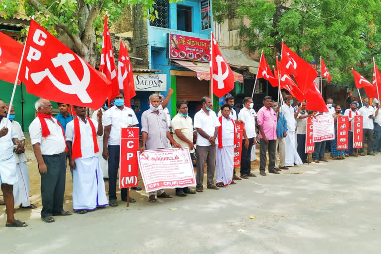 communist party protest