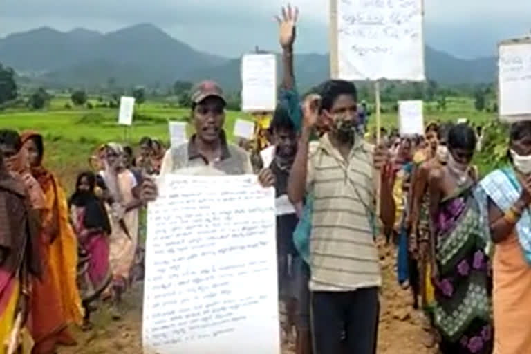 tribal agitation at border