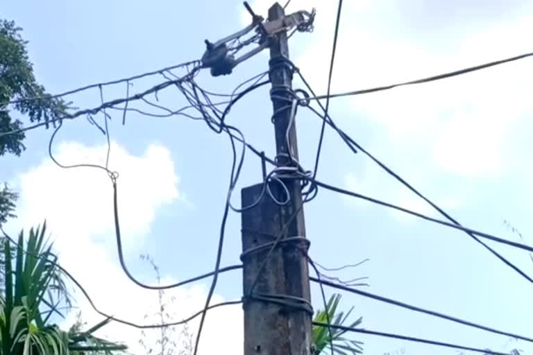 Kalgachiya electricity department carelessness