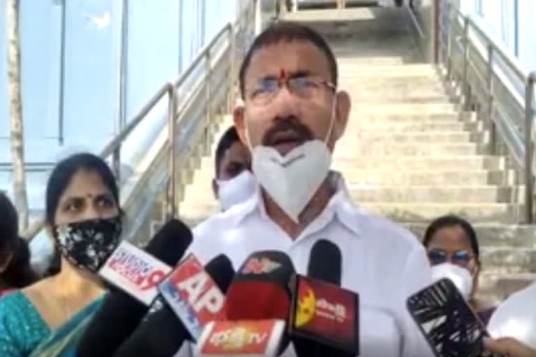 Minister Venugapala Krishna visit Appanna Temple