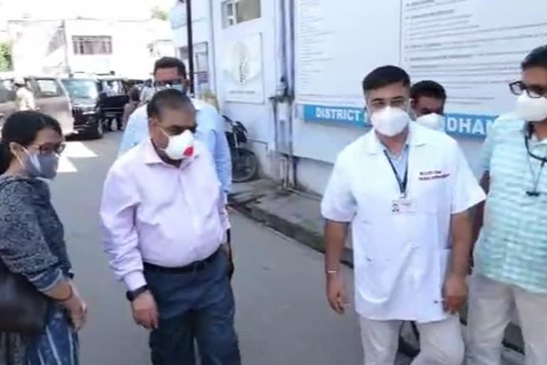 team of the Centre health department arrived in Udhampur