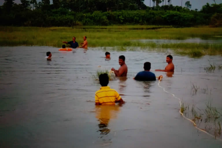 Three died in the pond at visakha