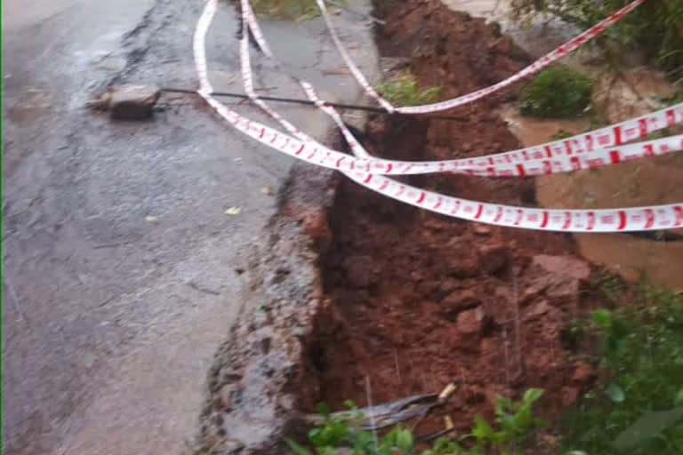 Heavy rain in Bantwal taluk