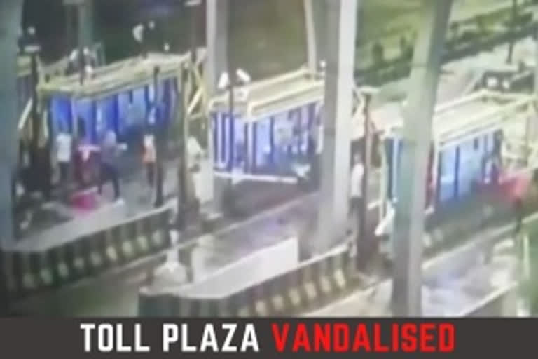 Miscreants vandalise toll plaza on Indore-Ahmedabad Highway