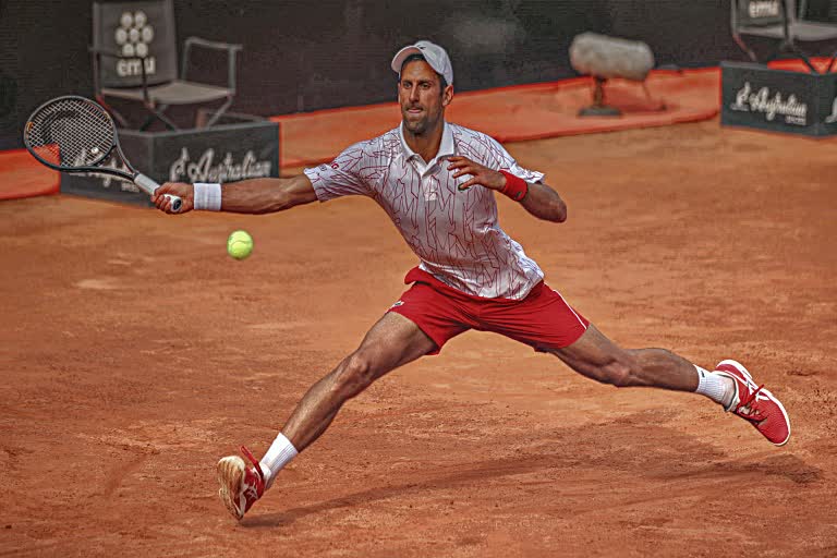 novak djokovic enters semi finals of the italian open