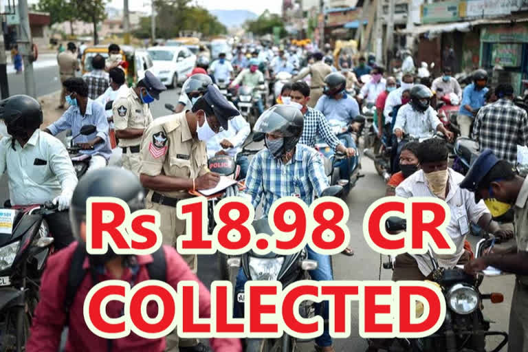 Delhi Police collected Rs 18.98 cr for traffic violation during lockdown