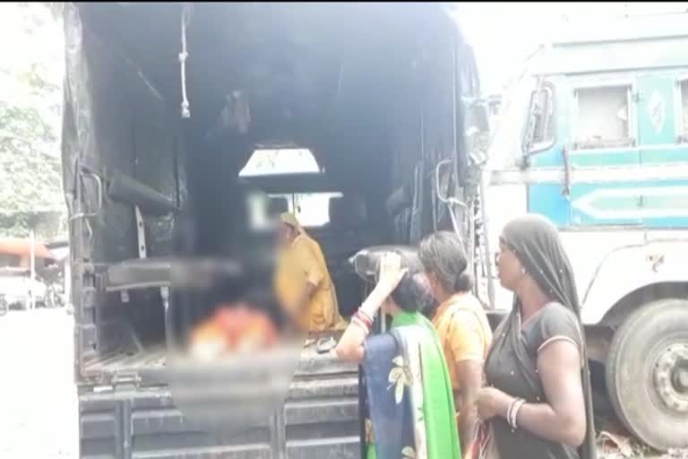 one woman died in road accident in giridih