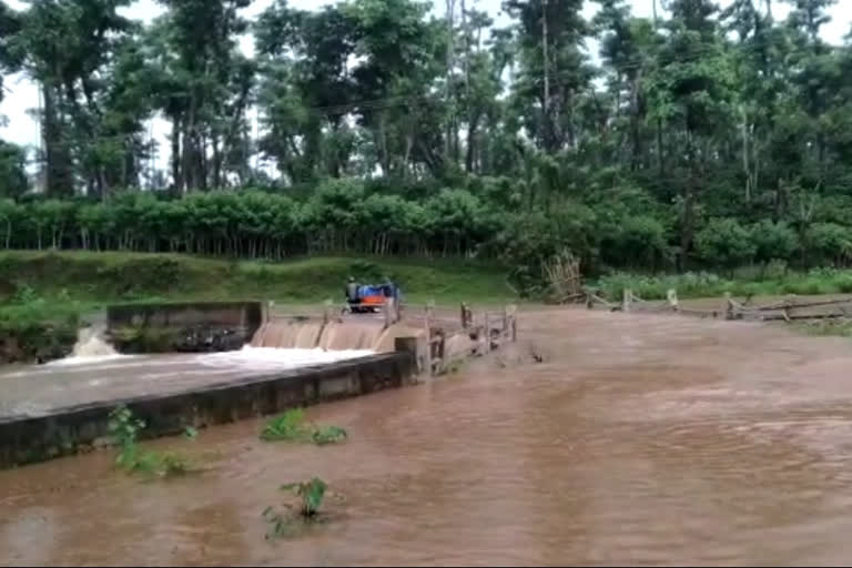 Heavy rains in Chikmagalur