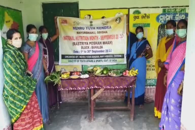 Mayurbhanj NYK celebrates National Nutrition month