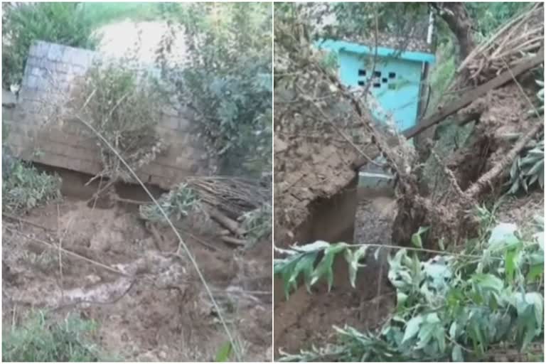 पानी के तेज बहाव में बही कई बीघा जमीन, 3 परिवारों को हुआ लाखों का नुकसान