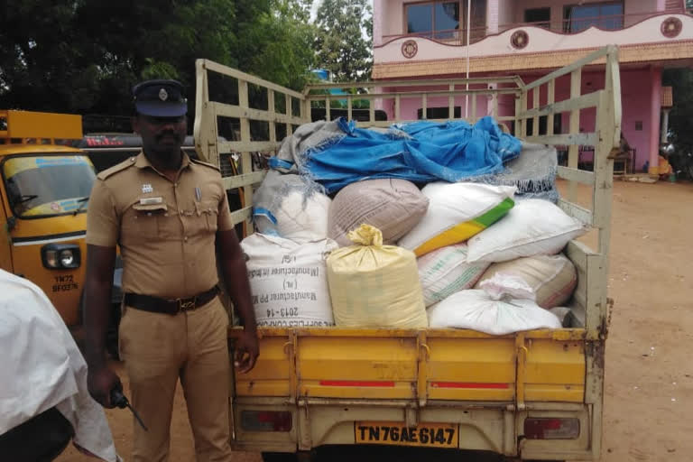 Two tonnes of ration rice confiscated; Two arrested!