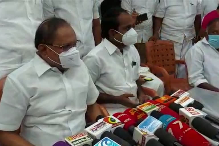 DMK Former minister Ragupathi