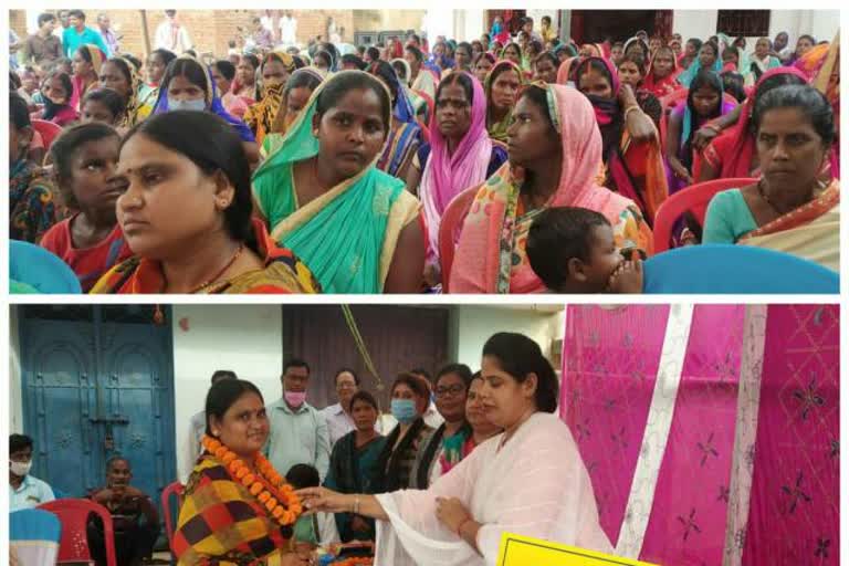 congress-women-state-president-visits-bermo-region-in-bokaro