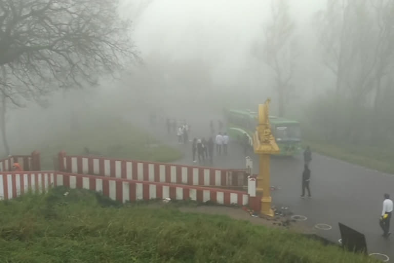 Tourists visit Himavad Gopalaswamy Hills