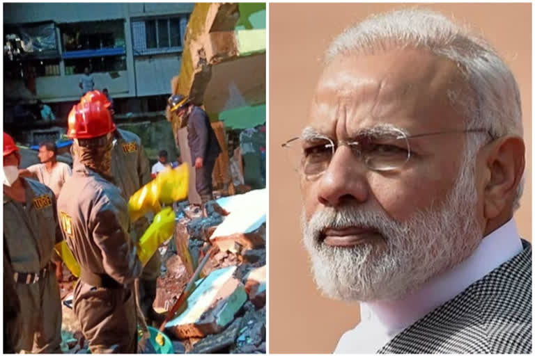 bhiwandi building collapse: President Kovind, PM Modi extend condolences to victims families