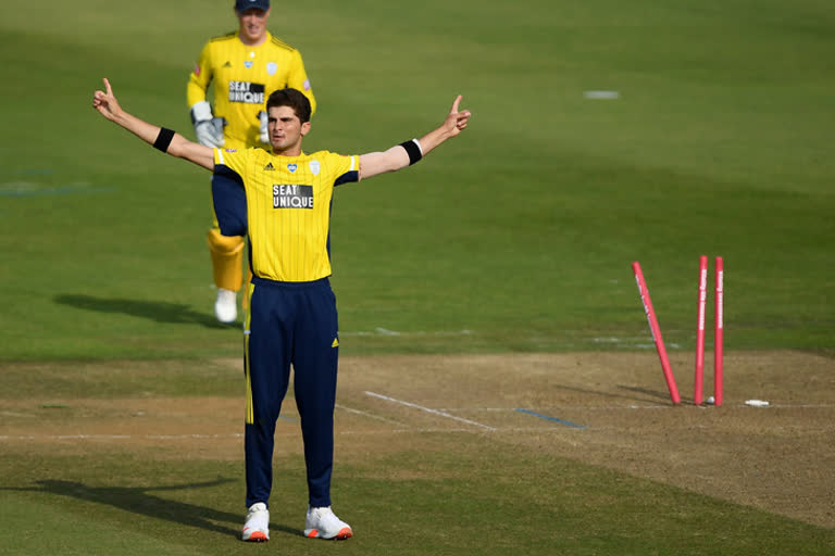 Shaheen Afridi, T20 match, Middlesex, Vitality Blast