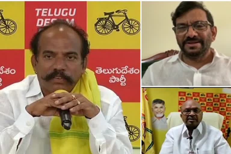 tdp leaders agitation