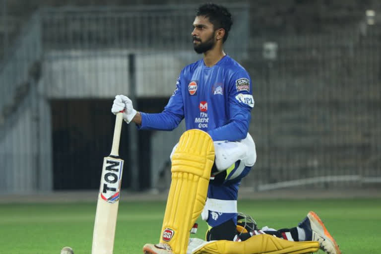 CSK batsman Ruturaj Gaikwad back in training after clearing two COVID-19 tests