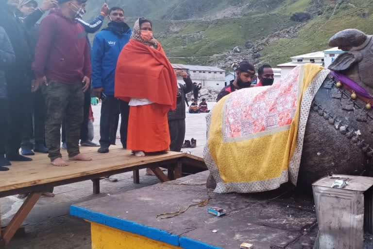 uma bharti in Kedarnath