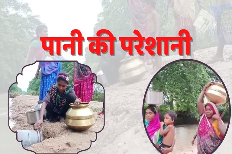 people-of-khudri-gram-panchayat-are-craving-for-clean-water-in-korba