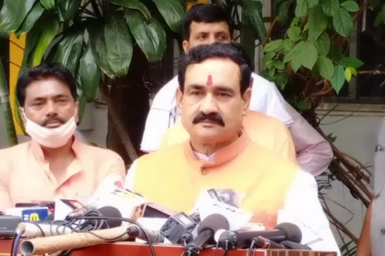 Home Minister Narottam Mishra