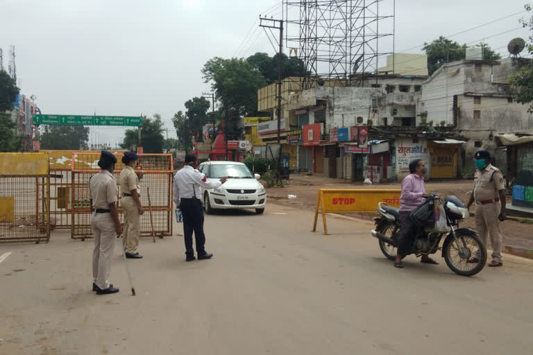 lockdown in raipur