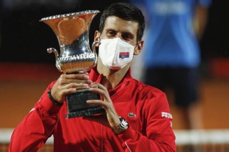 novak djokovic wins 36th masters title in rome