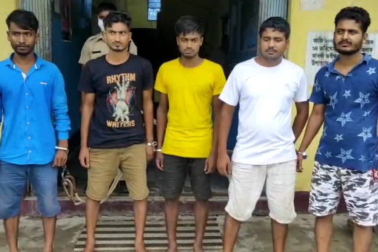 Five youths involved in Honey trapping is arrested in Howly