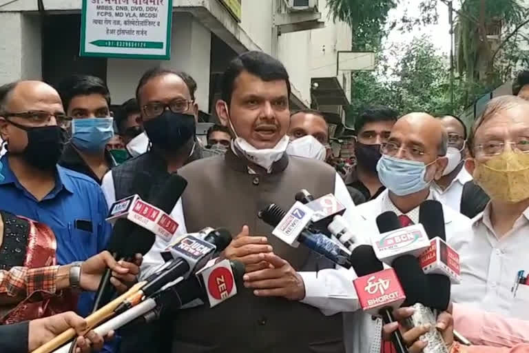 bjp leader devendra fadanvis on shard pawar press conference