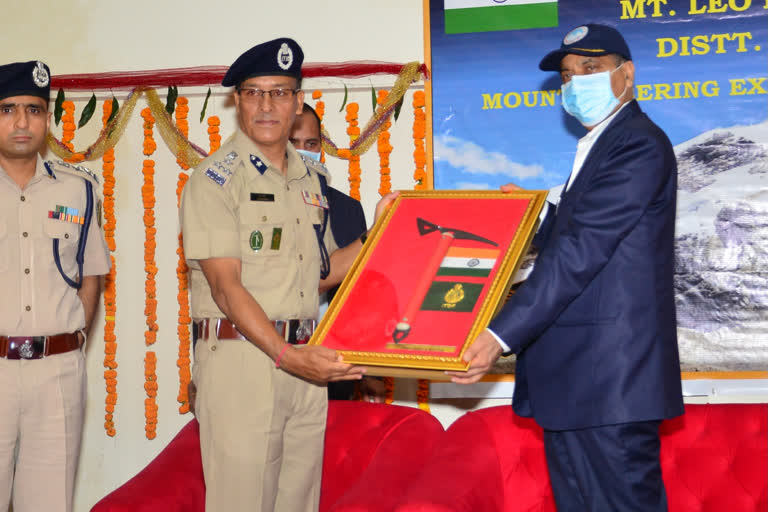 ITBP flag in ceremony in Shimla