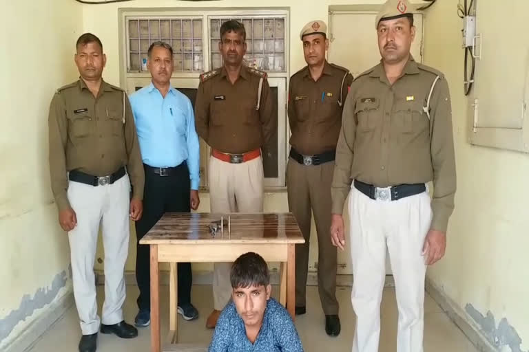 Palwal police arrested three accused of robbery