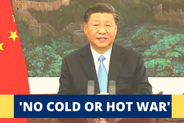 blank  Xi Jinping on India China issue  Xi Jinping statement at UN  United Nations General Assembly  China statement over COVID situation  Chinese President Xi Jinping during UNGA  India China standoff  യുദ്ധം  ഷീ-ചിൻ-പിങ്  അഭിപ്രായം  ചൈനീസ് പ്രസിഡൻ്റ് ഷീ-ചിൻ-പിങ്  യു‌.എൻ‌.ജി.‌എ  സംഘർഷങ്ങൾ