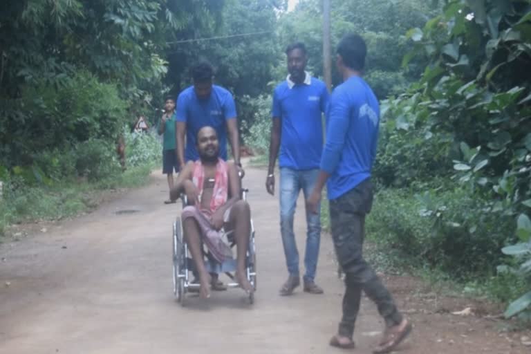 prince foundation helped to helpless man jagannath