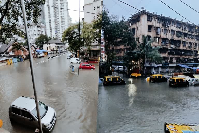 Rainfall causes water-logging in several areas across Mumbai