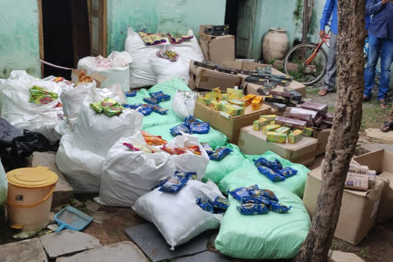 taskforce police seized gutka in nizamabad district