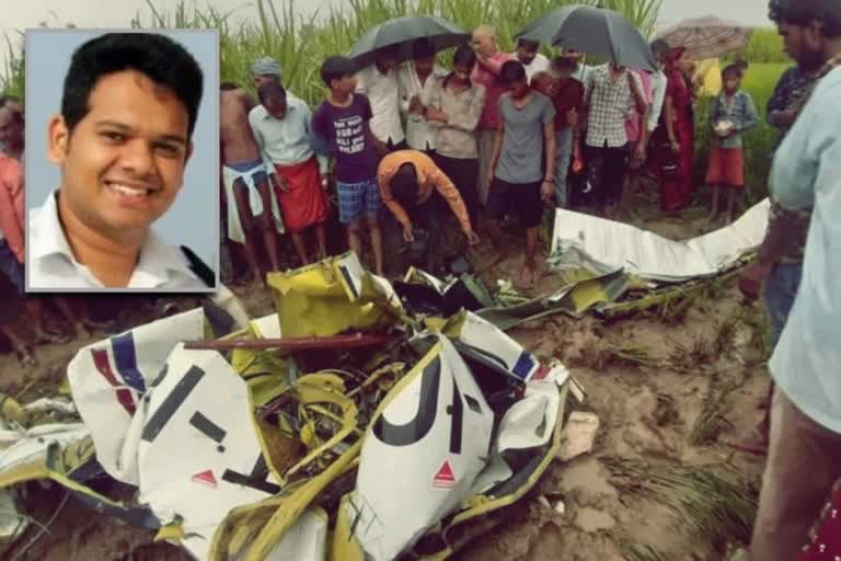 investigation started into death of trainee pilot of palwal in aircraft accident