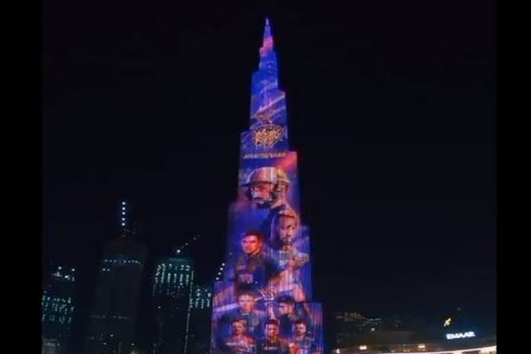 IPL 13: Burj Khalifa wishes KKR ahead on their season opener