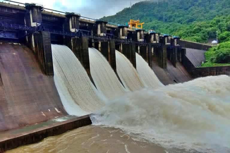 Water level data of various reservoirs in the state