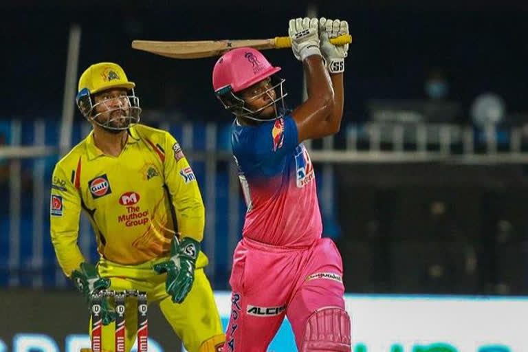 33 sixes hit during ipl 2020 clash between chennai super kings and rajasthan royals