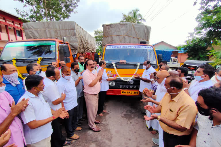 Nut transport commences from Karnataka to Gujarat