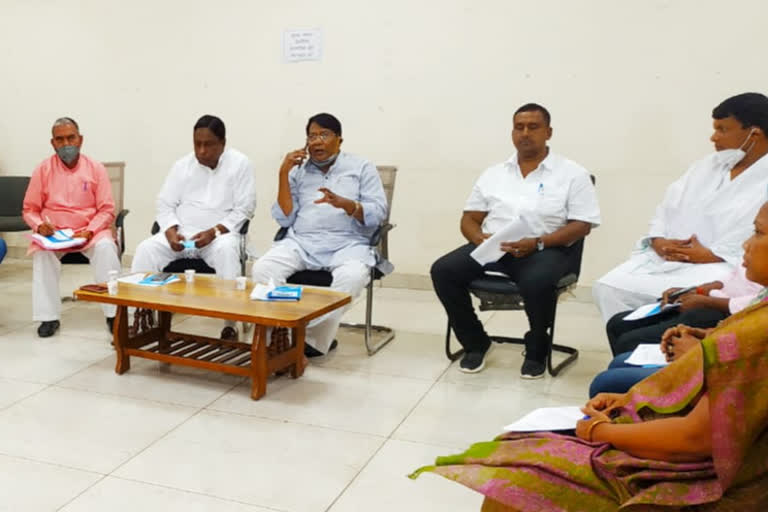 meeting of jpcc regarding agriculture bill in ranchi, कृषि विधेयक को लेकर कांग्रेस करेगी देशव्यापी विरोध