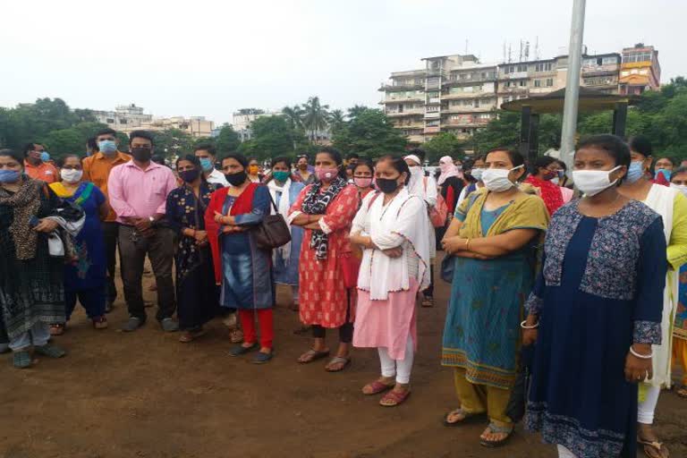 Jamshedpur teachers held meeting for Teacher appointment case, appointment process of high school teachers, Teacher appointment process canceled in jharkhand, शिक्षक नियुक्ति मामले को लेकर जमशेदपुर शिक्षकों की बैठक, हाई स्कूल शिक्षकों की नियुक्ति प्रक्रिया रद्द, झारखंड में शिक्षक नियुक्ति प्रक्रिया रद्द