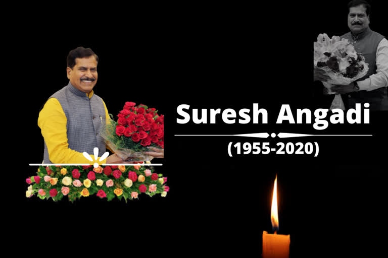 MoS Railways Suresh Angadi dies of COVID-19