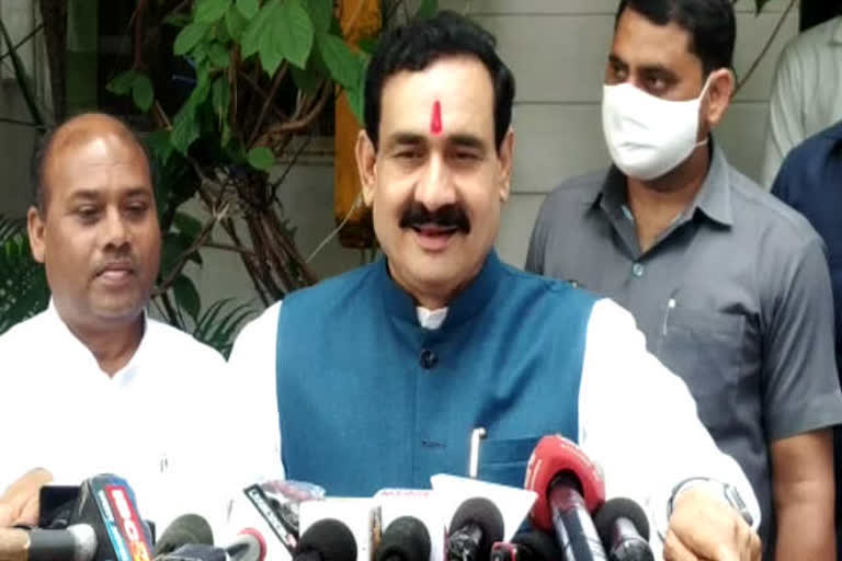 Home Minister Narottam Mishra