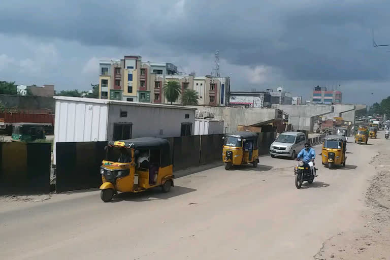 work on two major flyovers in hyderabad pending from last three years