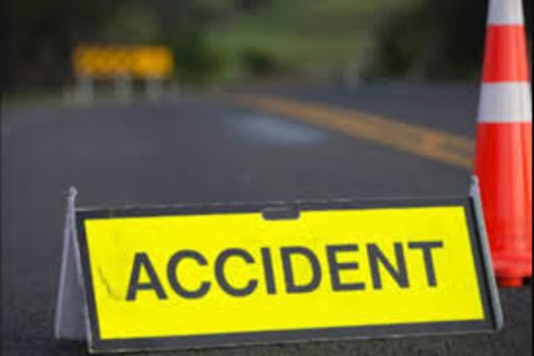 Road Accident in Sivsagar spot dead two people assam etv bharat news