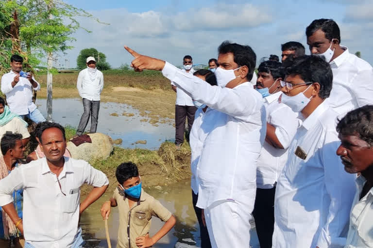 MLA Marri Janrdhan Reddy Visits Telakapally Mandal